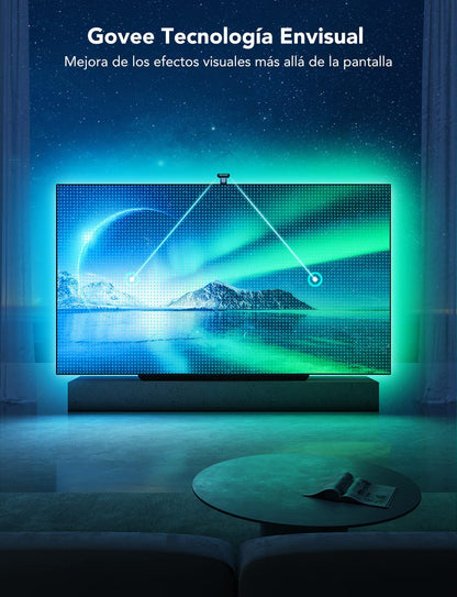 Govee Envisual T2 Tira Led Ambilight Tv Con Cámara Dual