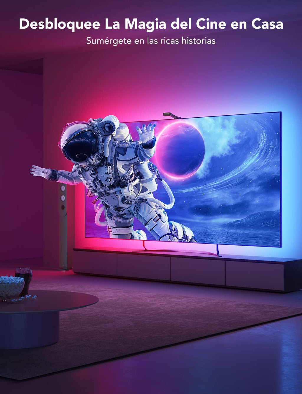 Govee Envisual T2 Tira Led Ambilight Tv Con Cámara Dual