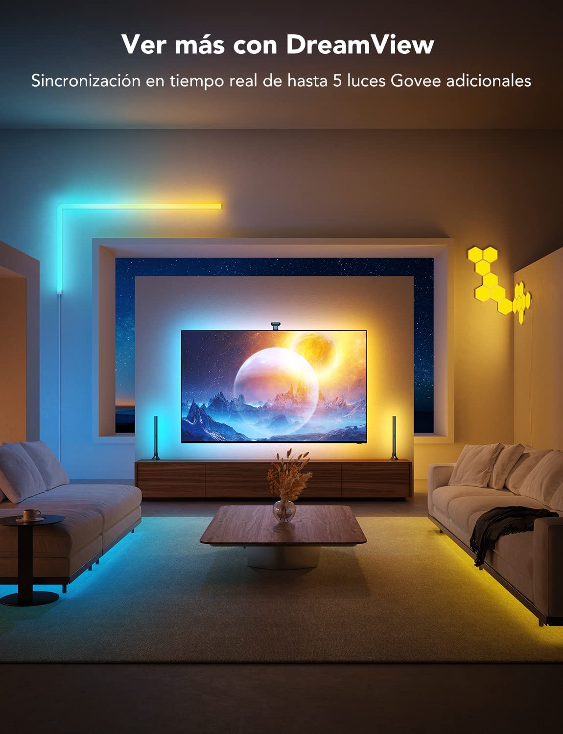 🤖Govee Envisual T2 Tira Led Ambilight Tv ➡️Con Cámara Dual