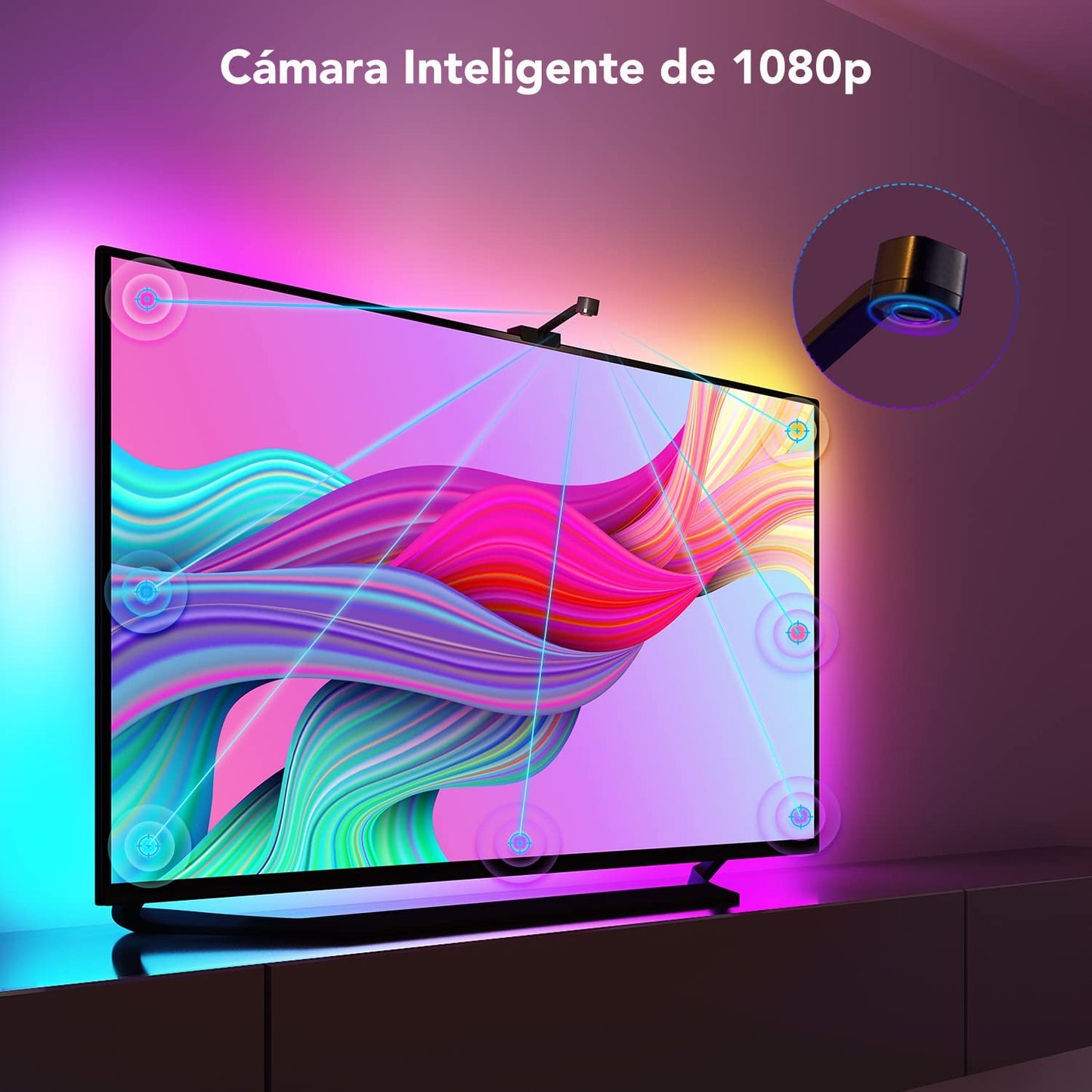 Luces Govee Immersion T1 Tira Led Tv Con Cámara - Ambilight